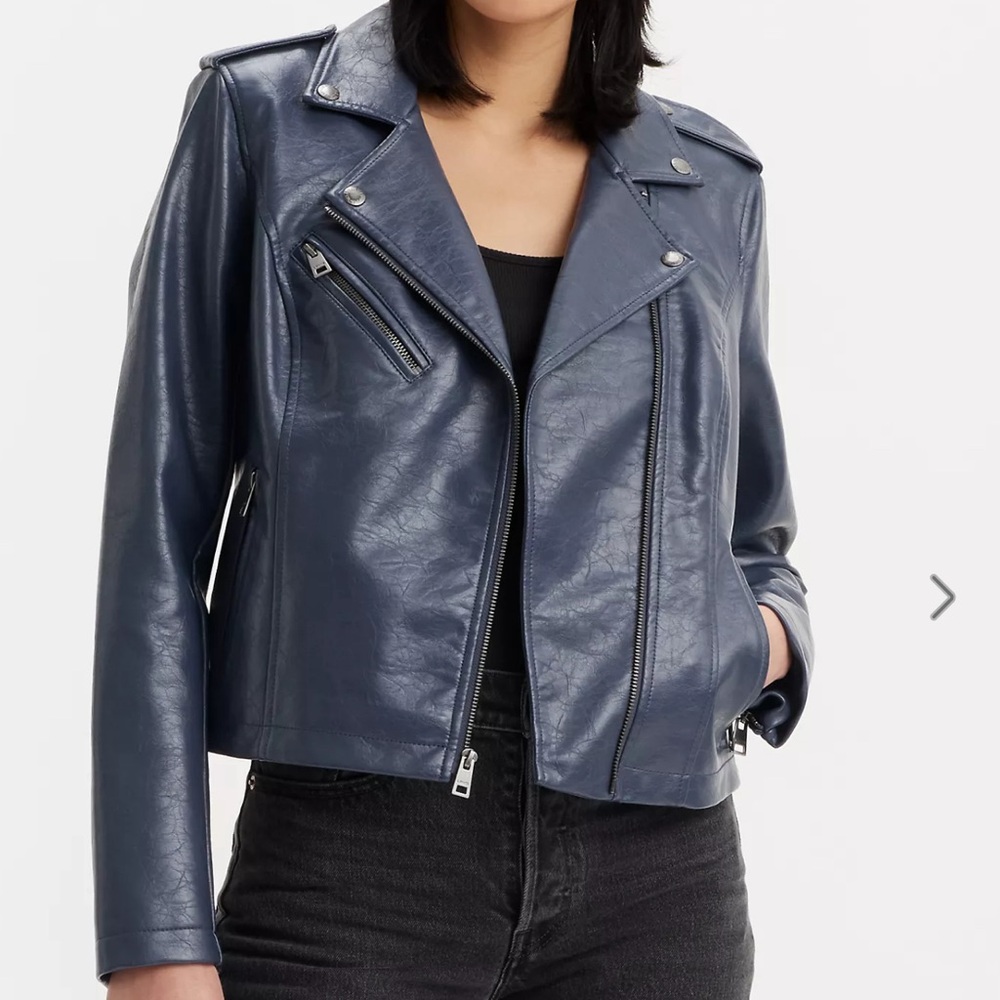 Levi’s moto jacket - navy